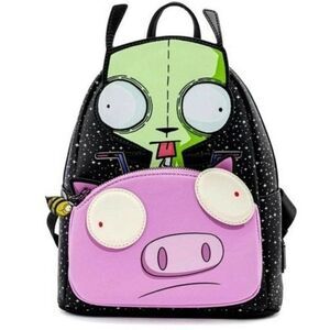 Loungefly Invader Zim Gir 20th Anniversary Mini Backpack